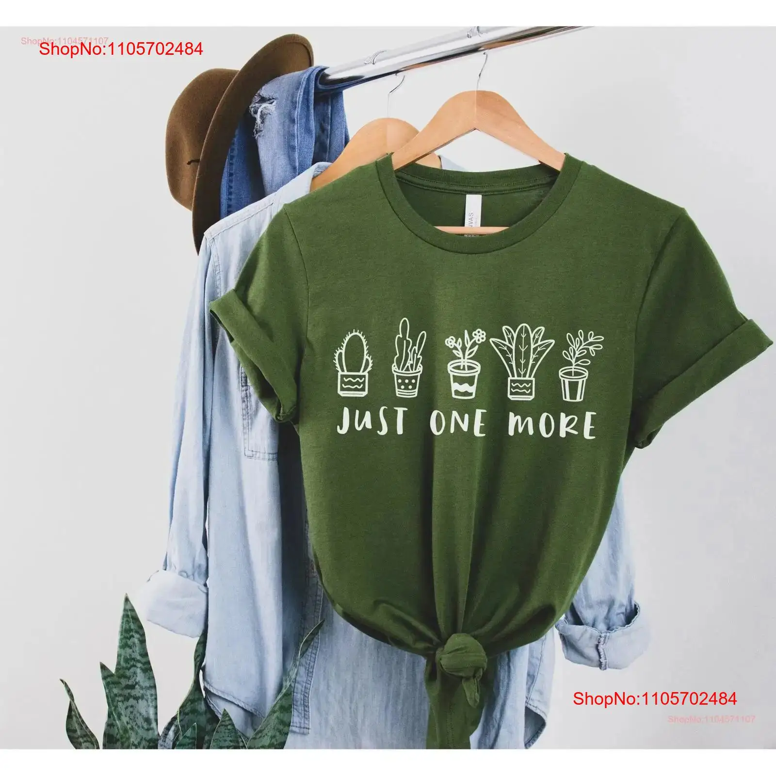 Plant Parenthood - Camiseta Just One More PlanT com