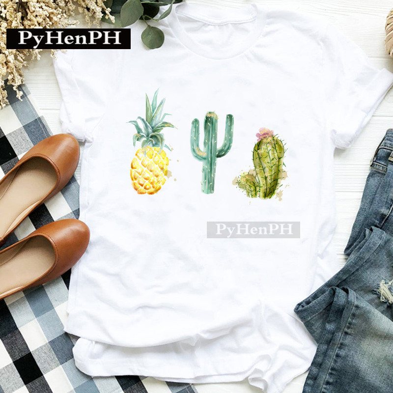 Camiseta Feminina de Verão com - Parent Of Plant avaliação e preço
