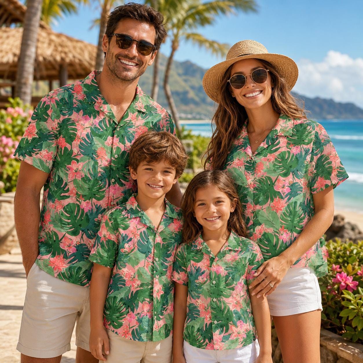 Camisa Infantil Havaiana com E - Plant Parents avaliação e preço